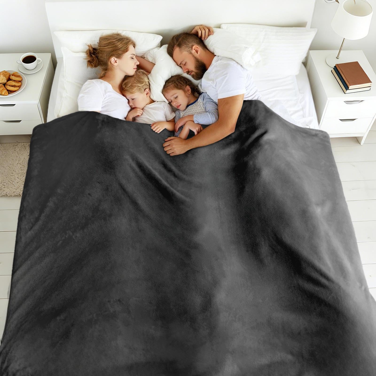 Amazon.com: Edenleaf Oversized Blanket 120x120 Inches, Giant Huge